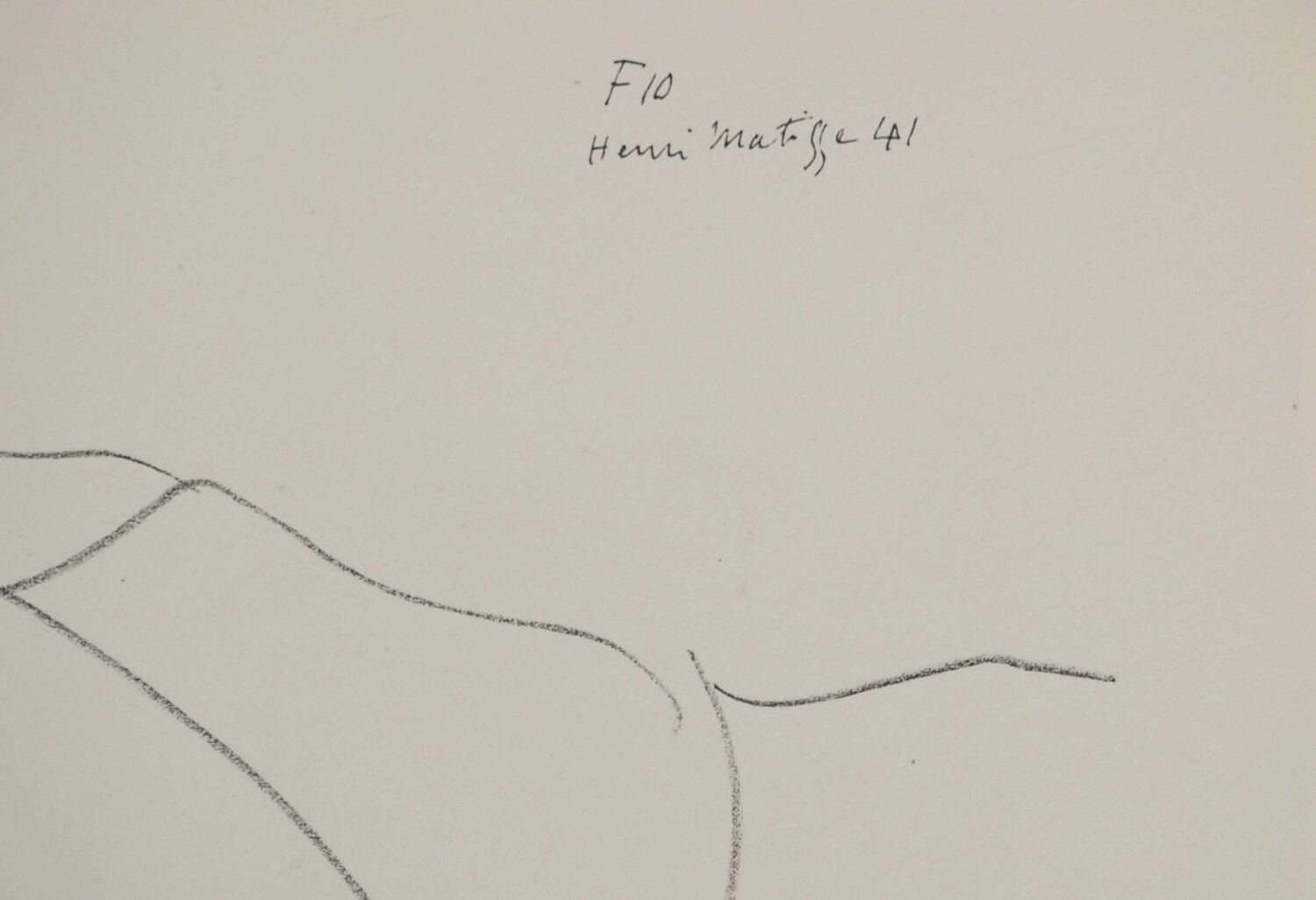 Regard en coin Henri Matisse
