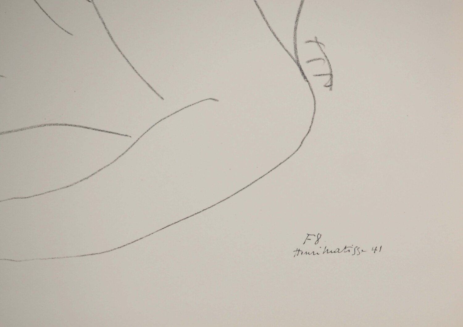 Femme sur canapé Henri Matisse Druck zu verkaufen