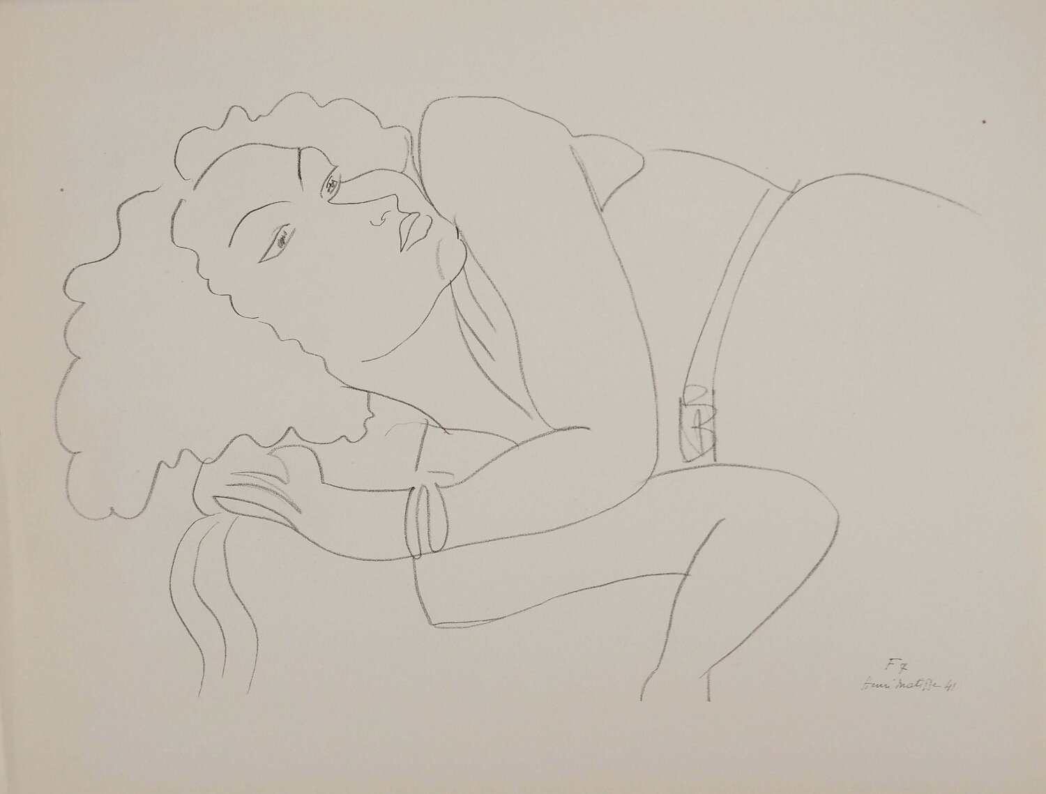 Femme au repos Henri Matisse Édition à vendre