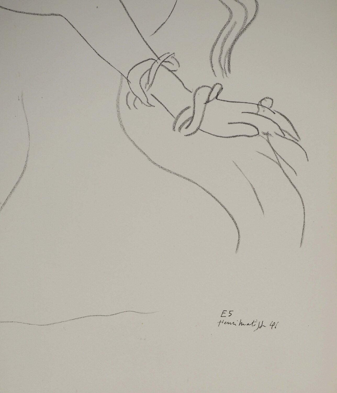 Muse aux bijoux précieux Henri Matisse