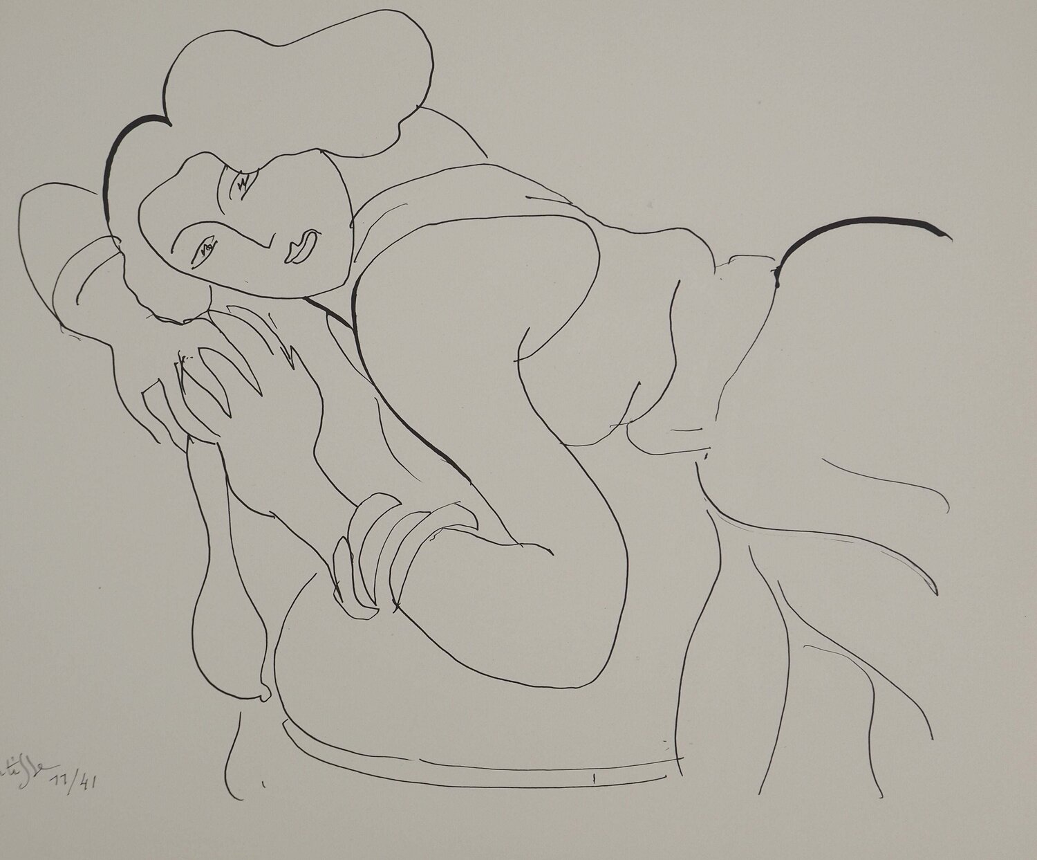 Moue boudeuse Henri Matisse