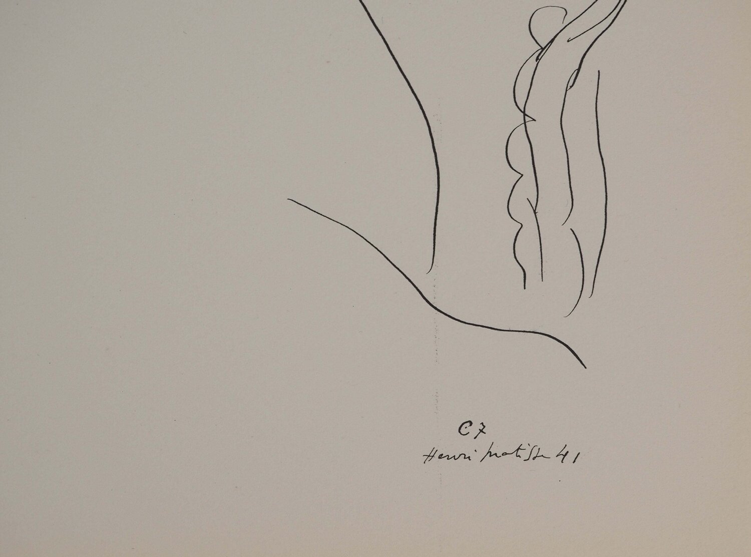 Sourire en coin Henri Matisse