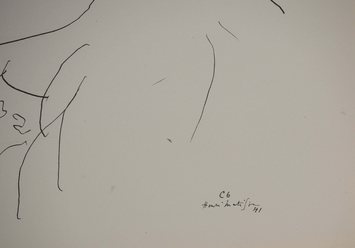 Tristesse et amertume Henri Matisse