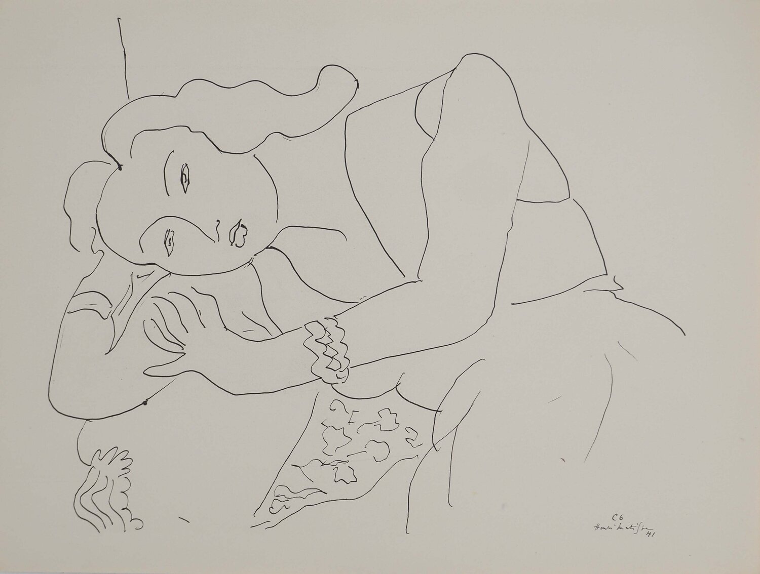 Tristesse et amertume Henri Matisse Afdruk te koop