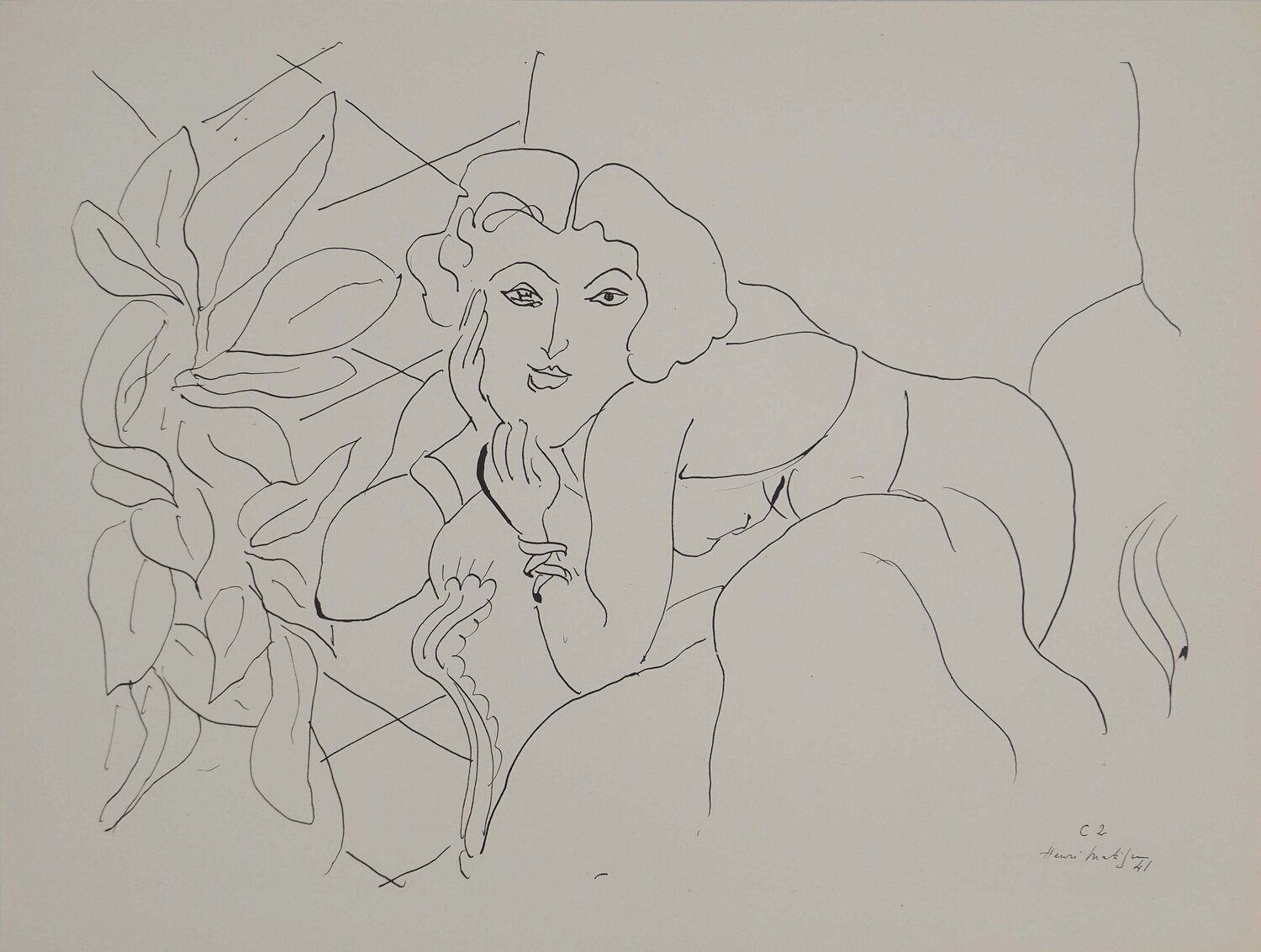 Après-midi d'été Henri Matisse Afdruk te koop