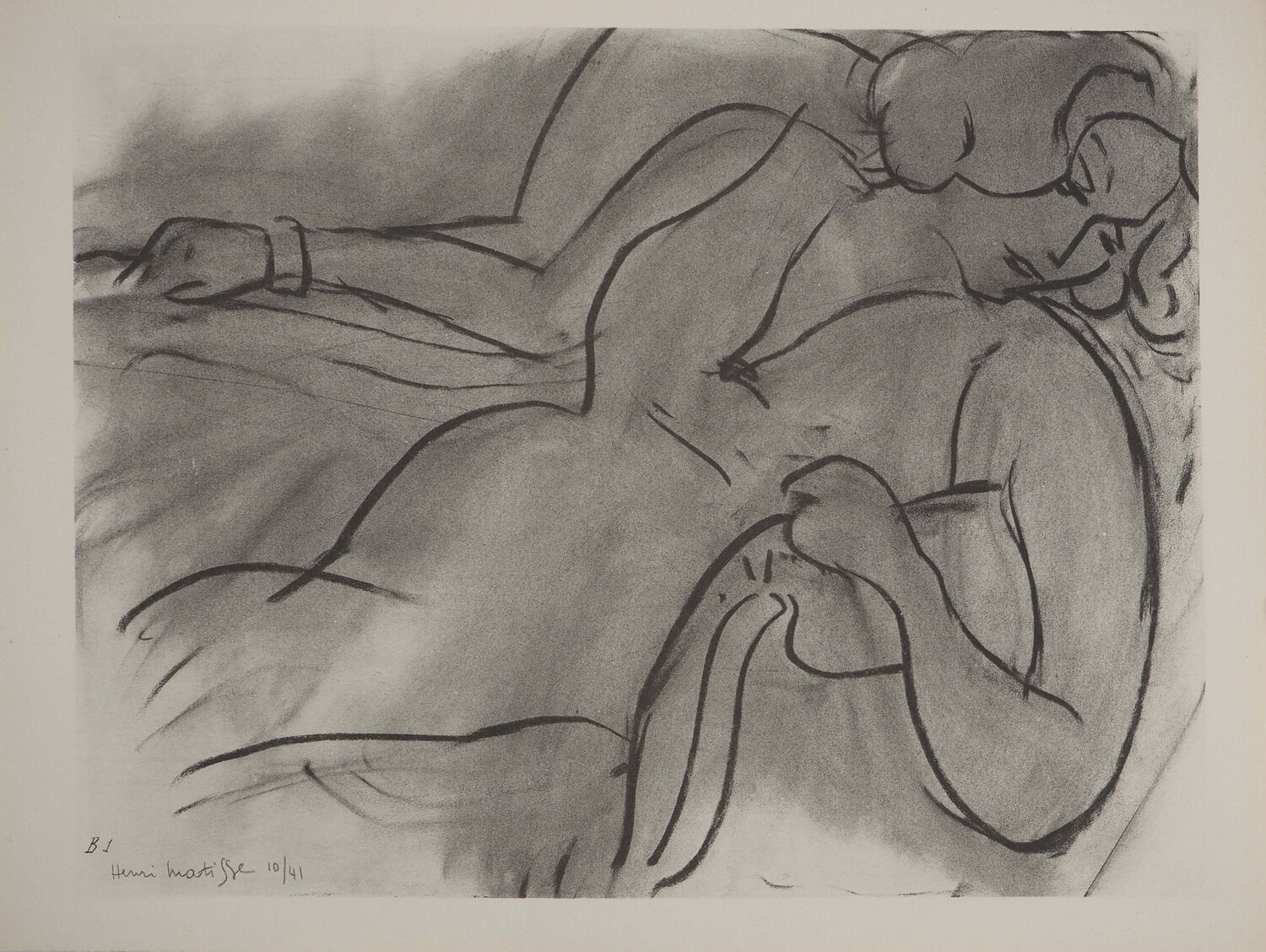 Jeune fille endormie Henri Matisse Impresión en venta