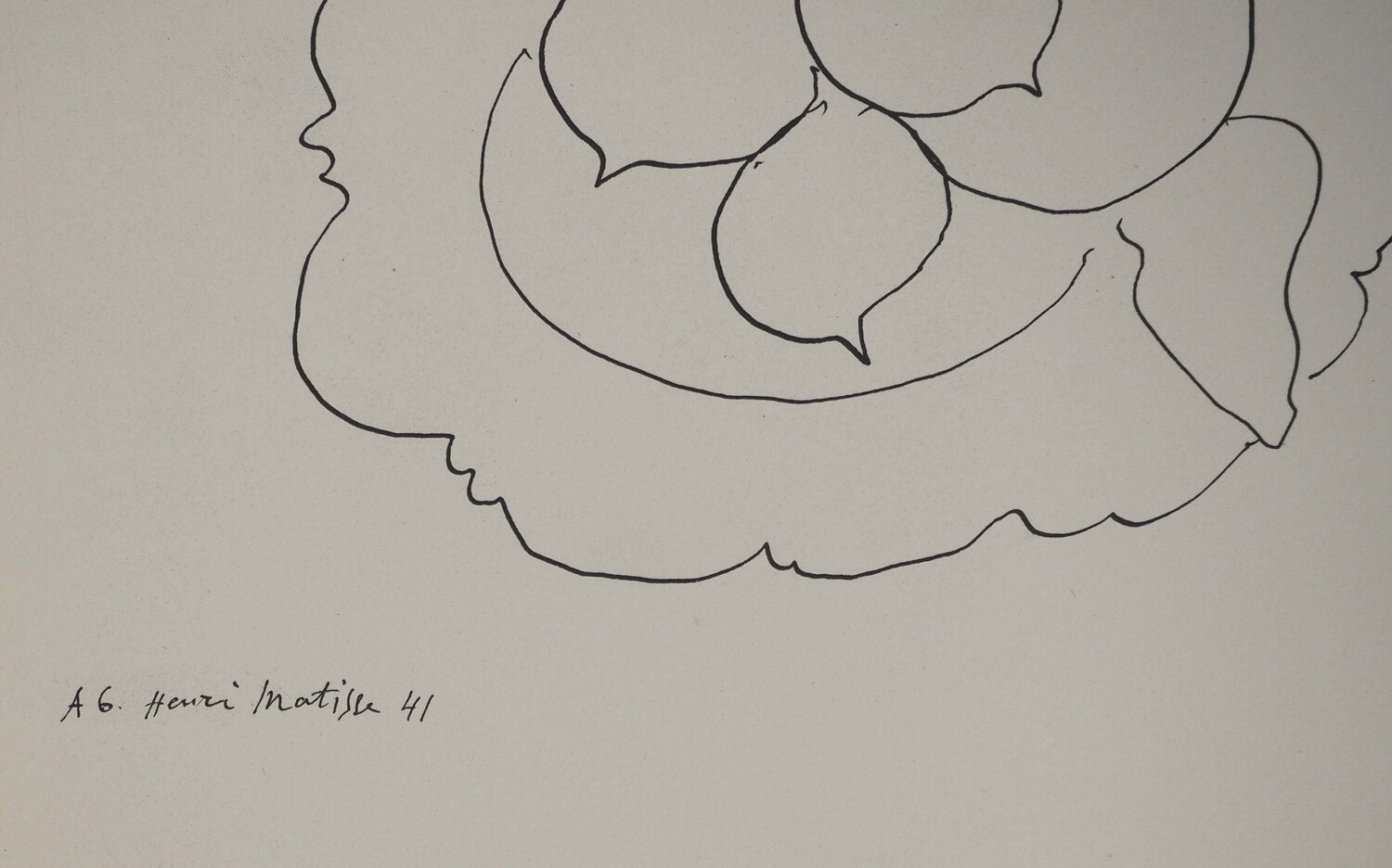 Etude de fruits Henri Matisse