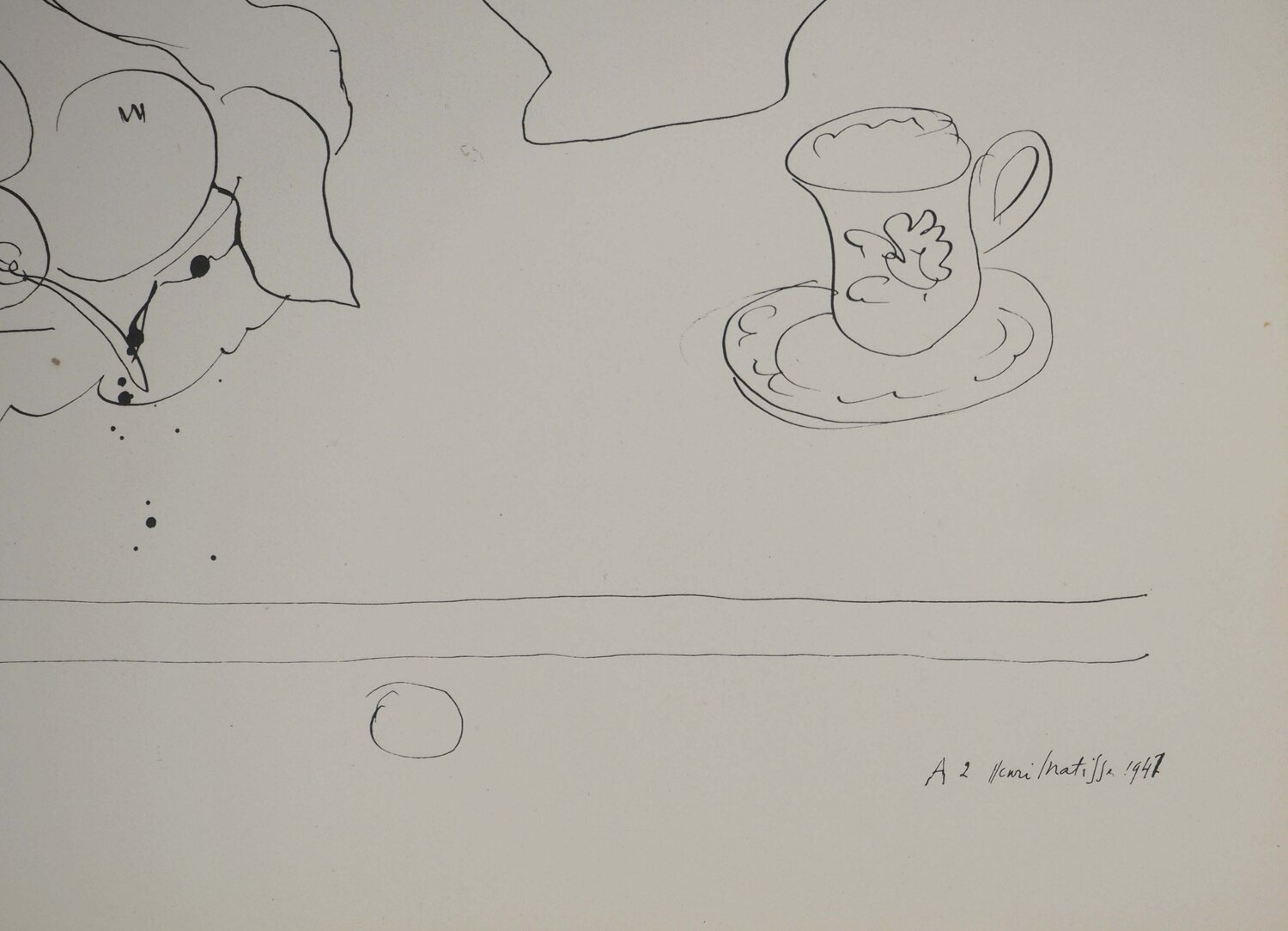 Nature morte aux citrons Henri Matisse