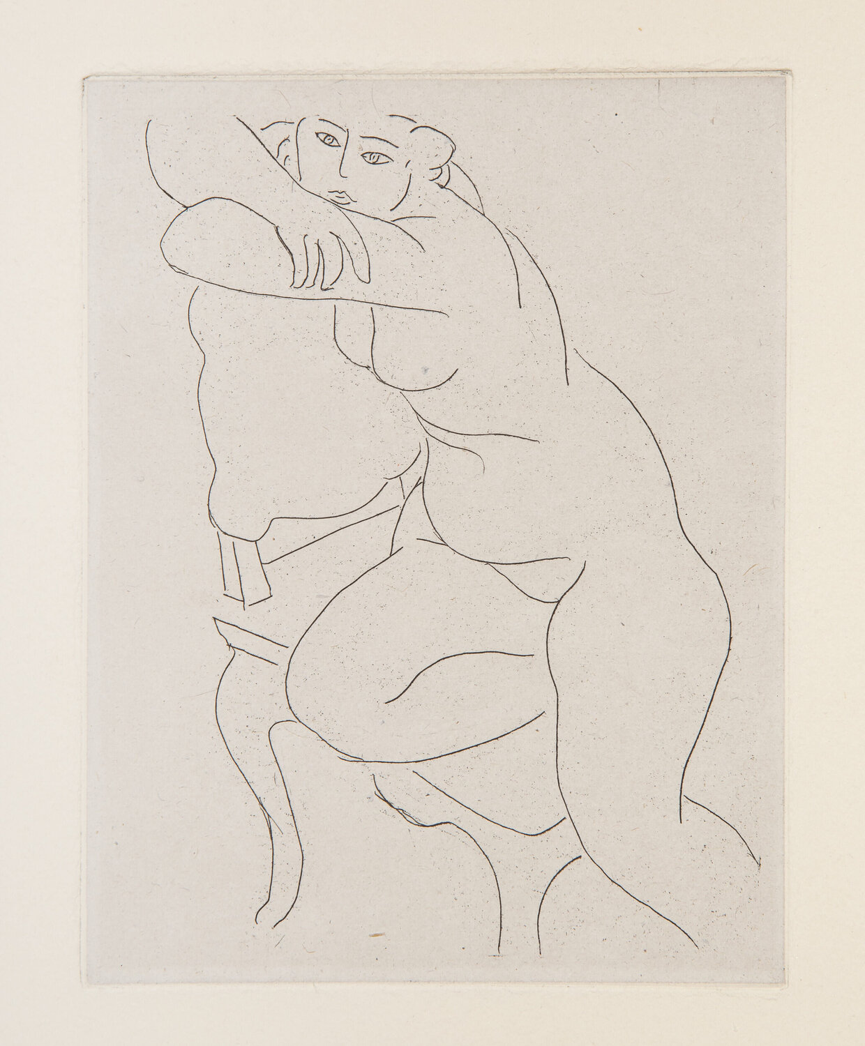 Nu au Fauteuil Henri Matisse