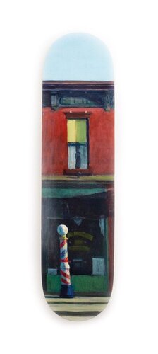 Early Sunday Morning by Edward Hopper, 기타 매체 for Sale on Singulart