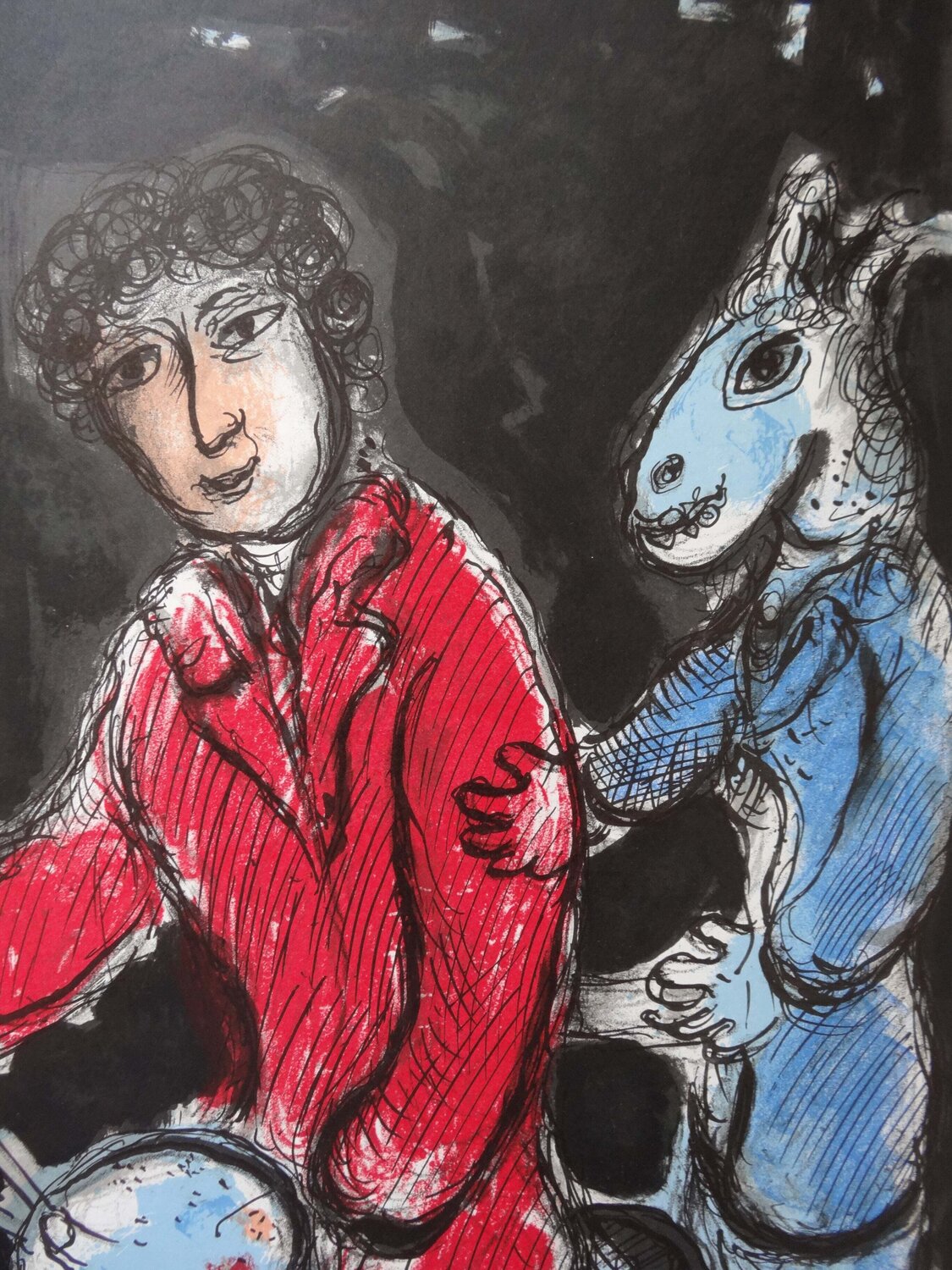 La Ruche et Montparnasse シャガール リトグラフ La Ruche et