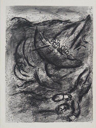 La Bible, Jonas, la tempête en mer, Héliogravure by Marc Chagall, Print for Sale on Singulart