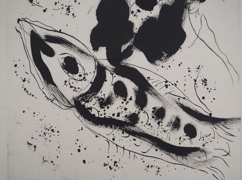 Jonas et le poisson van Marc Chagall, Afdruk te koop op Singulart
