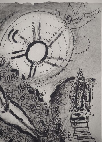 La Bible, La femme rêvée, Héliogravure by Marc Chagall, Print for Sale on Singulart