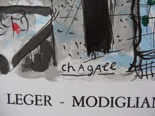 La Ruche et Montparnasse von Marc Chagall, Druck kaufen auf Singulart
