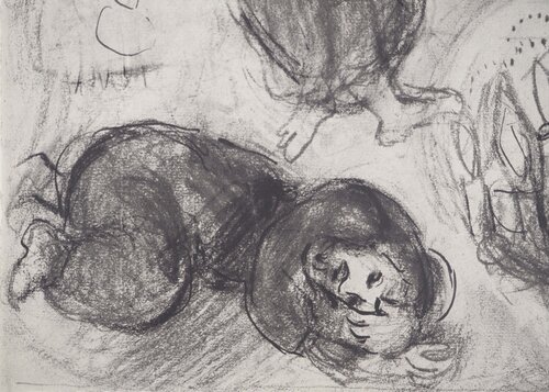 La vision de la sorcièr van Marc Chagall, Afdruk te koop op Singulart