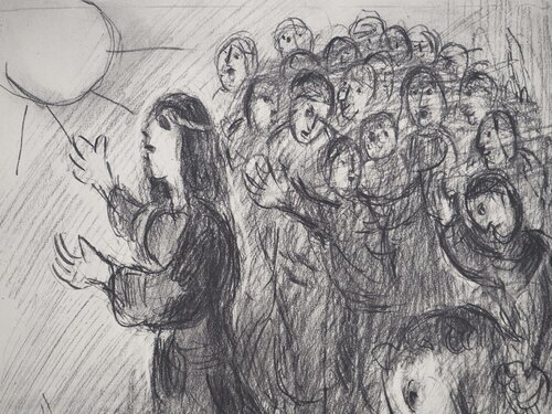 La prêcheus by Marc Chagall, 인쇄 for Sale on Singulart