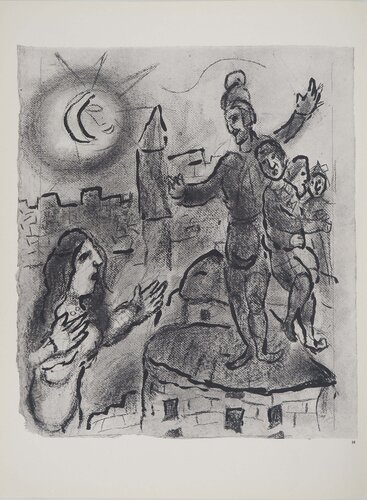 La Bible, Les espions et la femme, Héliogravure by Marc Chagall, Print for Sale on Singulart