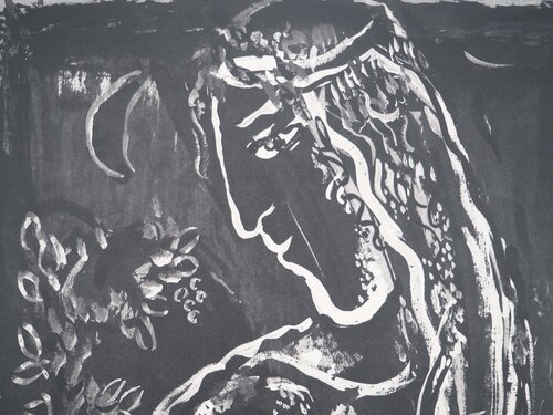 La nuit dans le déser Marc Chagall