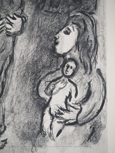 Agar, la servante de Sara par Marc Chagall, Édition en vente sur Singulart