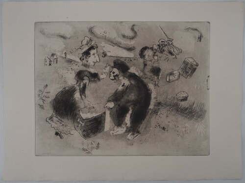 Tchitchikov douanier Marc Chagall