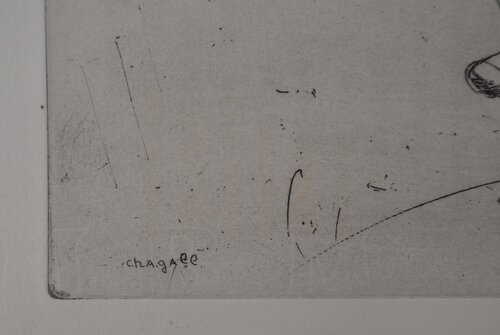 La présentation du nouveau chef (A la trésorerie, le nouveau chef) van Marc Chagall, Afdruk te koop op Singulart