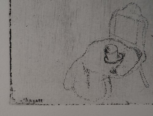 Le rendez-vous des hommes (Les témoins) Marc Chagall