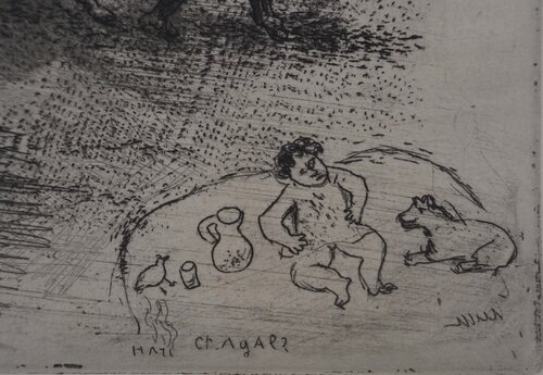 Le labourage Marc Chagall