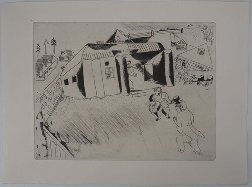 La maison de Sobakévitch Marc Chagall