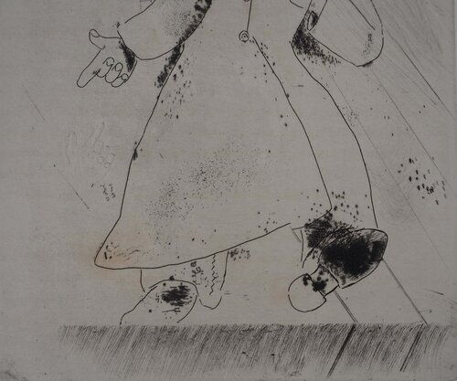 L'hôte (L'intendant) van Marc Chagall, Afdruk te koop op Singulart