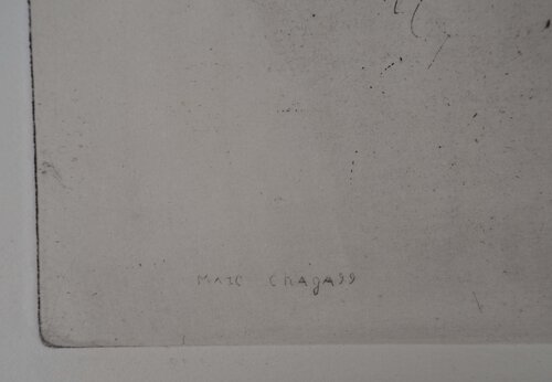 Le cocher (Le cocher Sélifane) de Marc Chagall, Impresión a la venta en Singulart