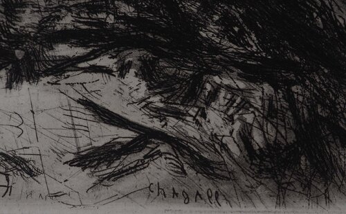 Les pigeons amoureux (Les deux pigeons) by Marc Chagall, Print for Sale on Singulart