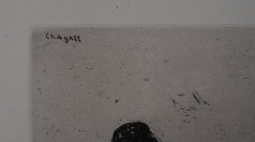 Le Pot de terre et le Pot de fer di Marc Chagall, Stampa in vendita su Singulart