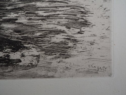 La femme noyée von Marc Chagall, Druck kaufen auf Singulart