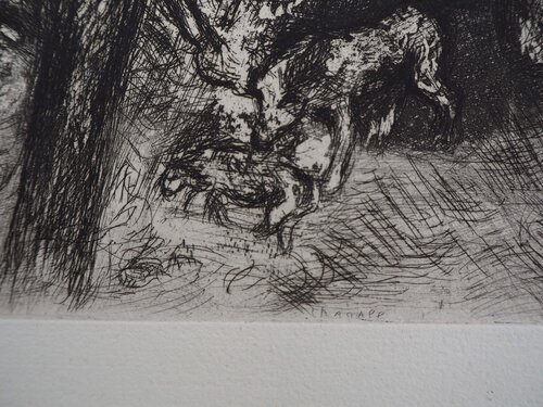 Les loups et les brebis Marc Chagall