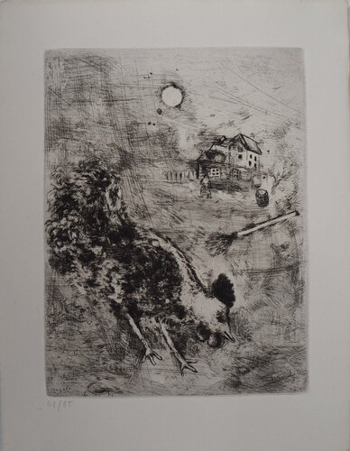 Le coq et la perle by Marc Chagall, Print for Sale on Singulart