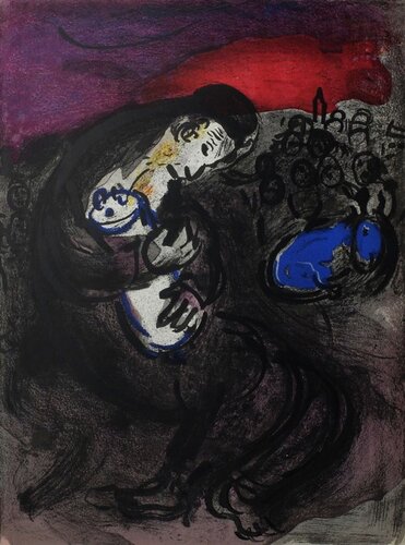 Bible - Pleurs de Jérémie di Marc Chagall, Stampa in vendita su Singulart