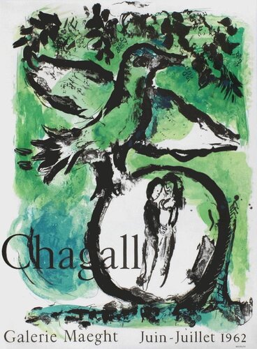 Expo 62 - Galerie Maeght van Marc Chagall, Afdruk te koop op Singulart
