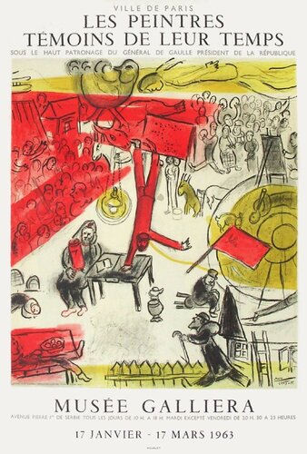 Expo 63 - Musée Galliéra van Marc Chagall, Afdruk te koop op Singulart