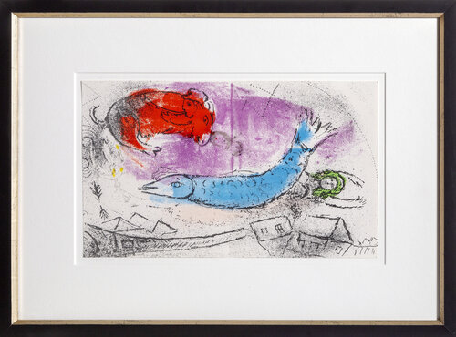 Le Poisson Bleu Marc Chagall