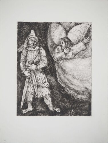 Passage du Jourdain, Gravure originale signée by Marc Chagall, Print for Sale on Singulart