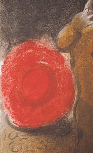 La Bible, La danse des amoureux, Ruth et Booz di Marc Chagall, Stampa in vendita su Singulart