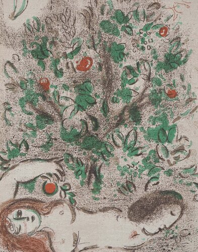 La Bible : Le Paradis Terrestre van Marc Chagall, Afdruk te koop op Singulart