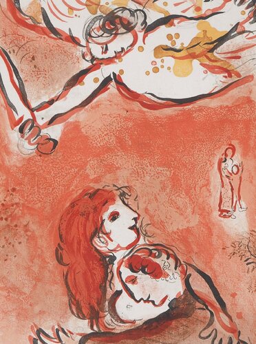L'ange sauveur : Israel par Marc Chagall, Édition en vente sur Singulart