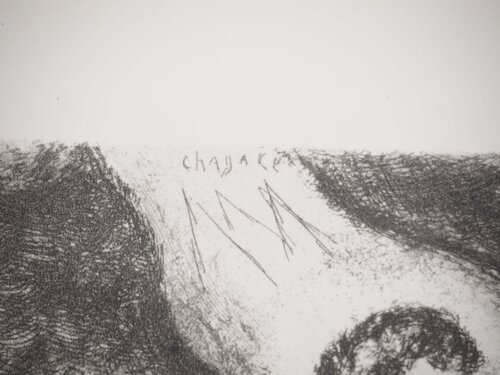 Oracle d'Isaïe sur la ruine de Babylone di Marc Chagall, Stampa in vendita su Singulart