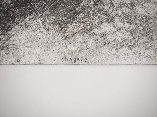 Elie ressuscite le fils de la veuve di Marc Chagall, Stampa in vendita su Singulart