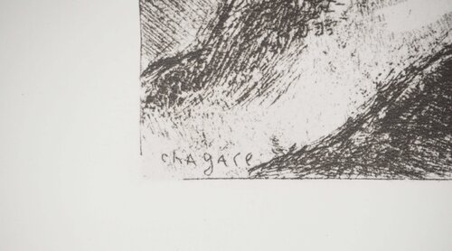 Samson terrassant un jeune lion Marc Chagall