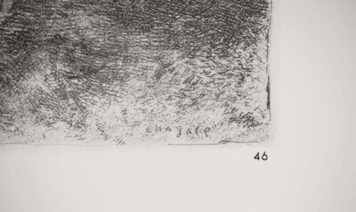 Josué écoute les ordres de Dieu Marc Chagall