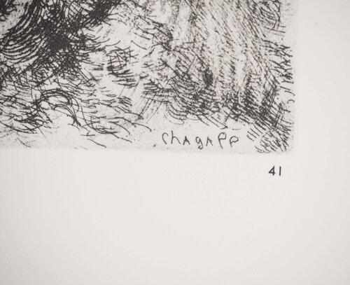 Mort de Moïse Marc Chagall