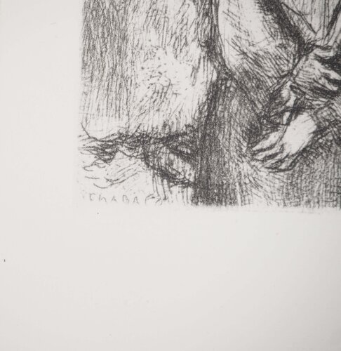 Jacob se rend en Egypte Marc Chagall